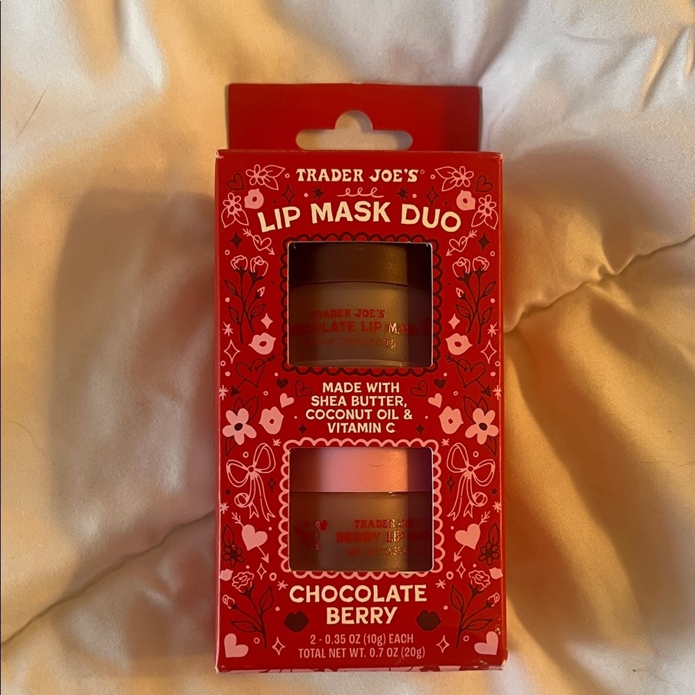 Trader Joe's Red Lip Mask Duo